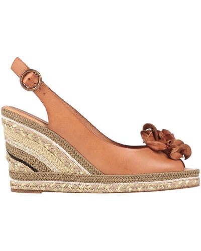 Palomitas By Paloma Barcelo' Espadrilles Leather - Brown