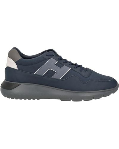 Hogan Trainers Leather - Blue