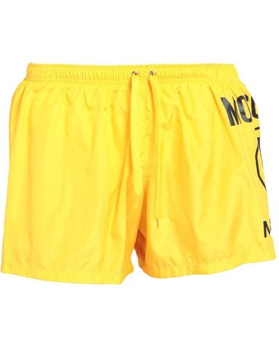 Moschino Swim Trunks - Yellow