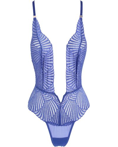 Bluebella Lingerie Bodysuit - Blue