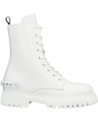 John Galliano Ankle Boots - White