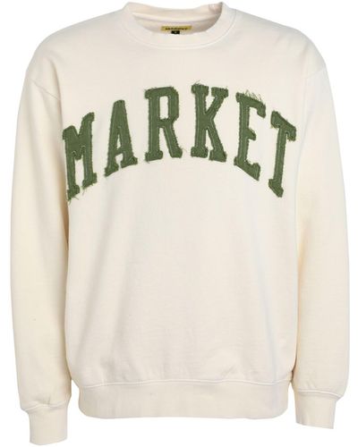 Market Felpa - Bianco