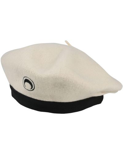 Marine Serre Hat - White
