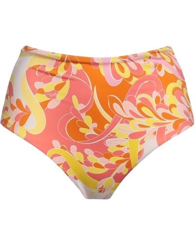 Emilio Pucci Slip Bikini & Slip Mare - Arancione