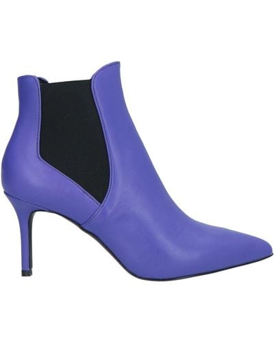 Islo Isabella Lorusso Ankle Boots Soft Leather - Purple