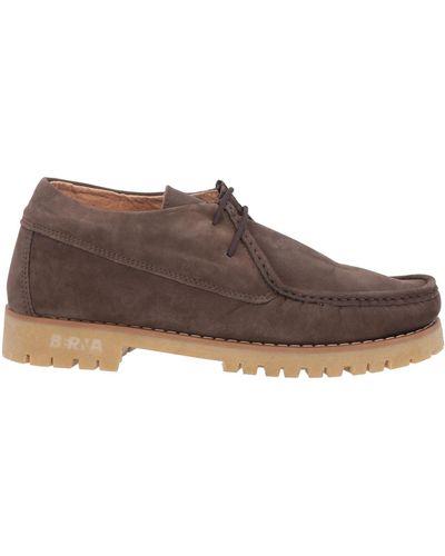 Berna Lace-Up Shoes Soft Leather - Brown