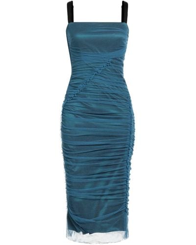 Dolce & Gabbana Midi-Kleid - Blau