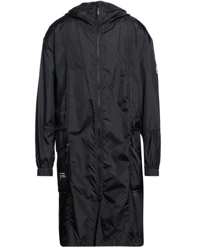 7 MONCLER FRAGMENT Overcoat & Trench Coat - Blue