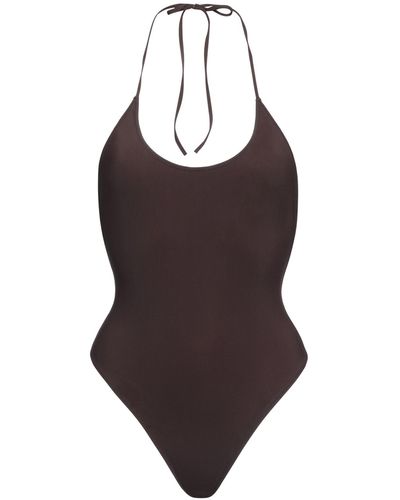 Lido One-piece Swimsuit - Brown