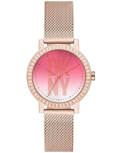 DKNY Wrist Watch - Pink