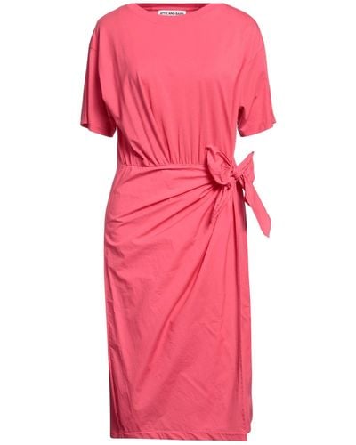 Attic And Barn Midi Dress - Pink