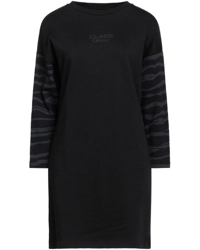 Class Roberto Cavalli Mini Dress - Black