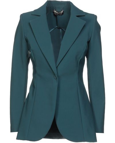 La Petite Robe Di Chiara Boni Suit Jacket - Green