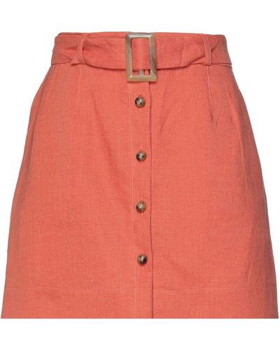 Lisa Marie Fernandez Mini Skirt - Orange