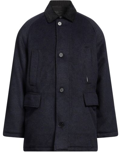 Carhartt Midnight Coat Polyester, Wool, Acrylic, Cotton - Blue
