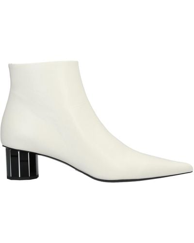 Proenza Schouler Botines de caña alta - Blanco