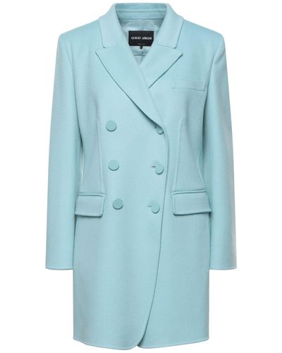 Giorgio Armani Coat - Blue