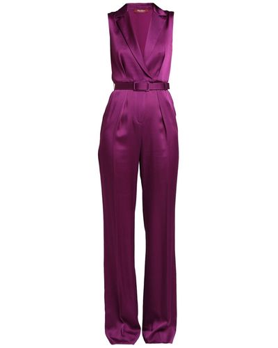 Max Mara Scringo Jumpsuit - Purple