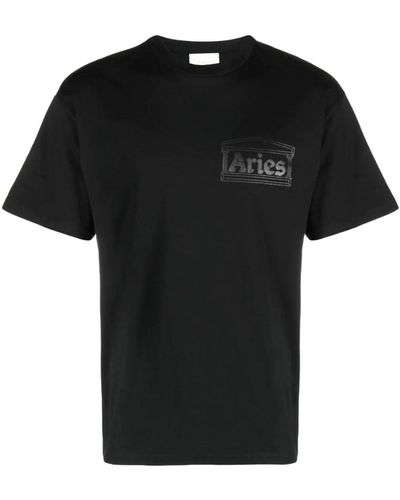 Aries T-shirts - Schwarz