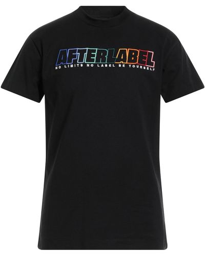 AFTER LABEL T-shirt - Black