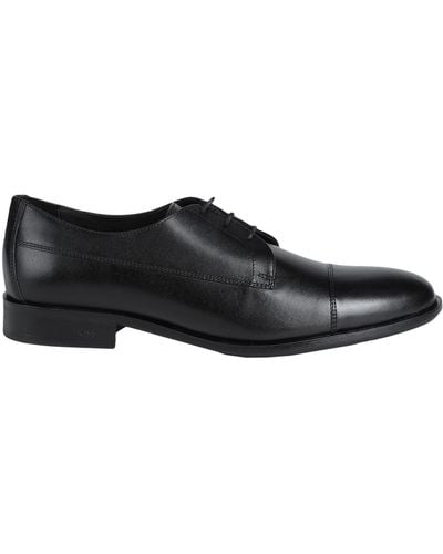 BOSS Lace-Up Shoes Leather - Black