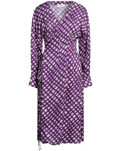 Aglini Midi Dress - Purple
