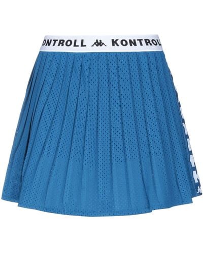 Kappa Azure Mini Skirt Polyester - Blue