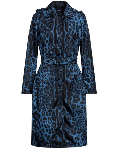 Samantha Sung Overcoat & Trench Coat - Blue