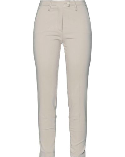 Michael Coal Pants Cotton, Polyester, Elastane - White