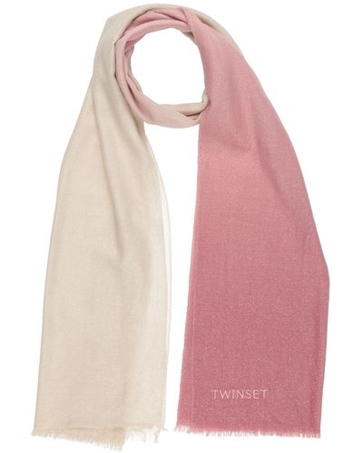 Twin Set Schal - Pink