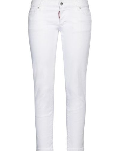 DSquared² Pantaloni Jeans - Bianco