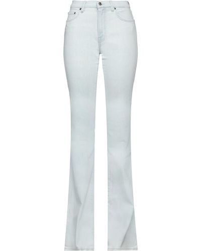 Made In Tomboy Pantaloni Jeans - Bianco