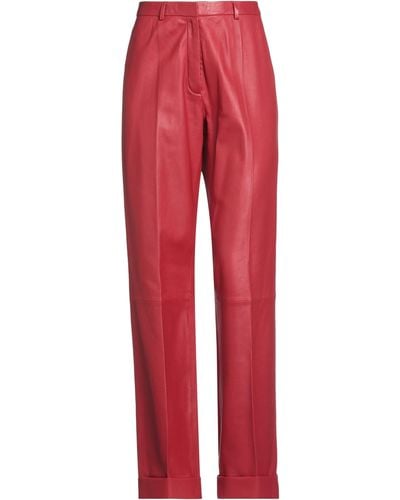 FEDERICA TOSI Trousers - Red