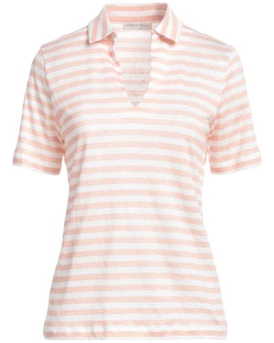 Le Tricot Perugia Polo Shirt - Pink