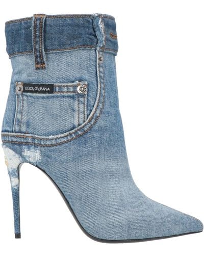 Dolce & Gabbana Ankle Boots - Blue