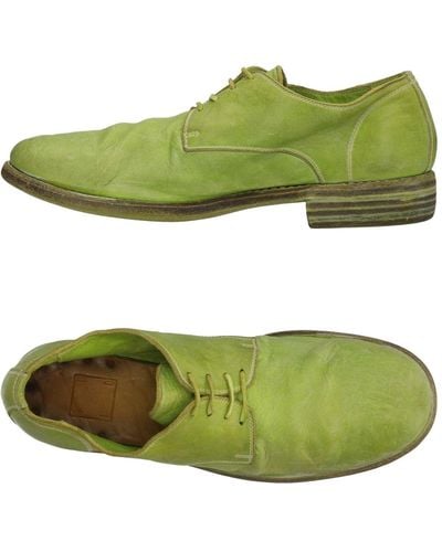 Guidi Chaussures à lacets - Vert