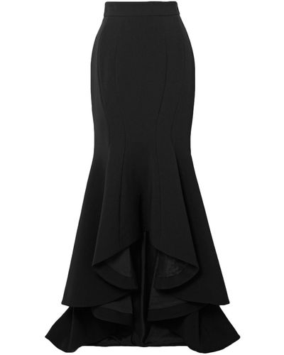 Alexandre Vauthier Midi Skirt - Black