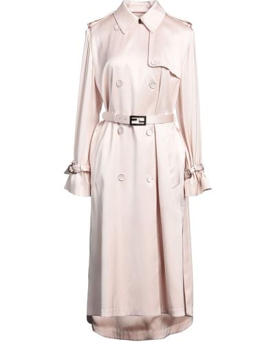 Fendi Overcoat & Trench Coat - Pink
