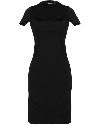 DSquared² Short Dress - Black
