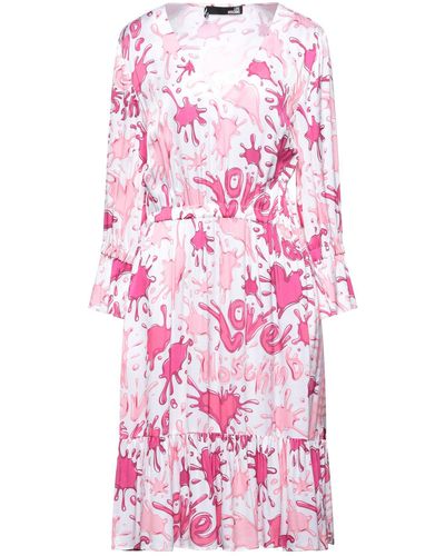 Love Moschino Midi Dress - Pink