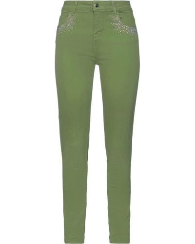Blugirl Blumarine Pantalon en jean - Vert