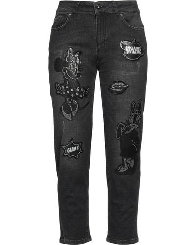 Fracomina Pantaloni Jeans - Grigio