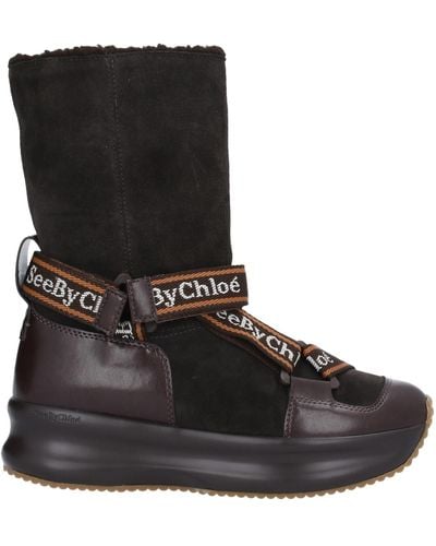 See By Chloé Ankle Boots - Brown