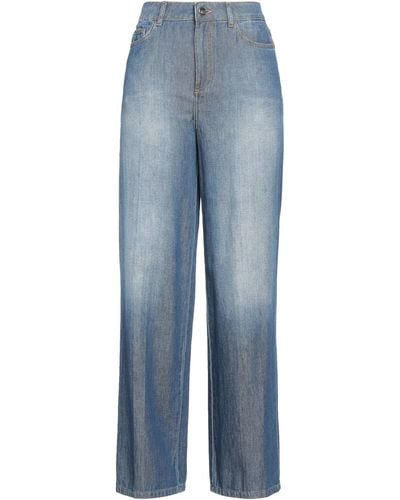 Kaos Pantaloni Jeans - Blu