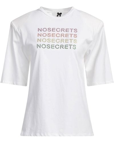 No Secrets T-shirt - White