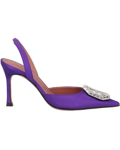AMINA MUADDI Court Shoes - Purple