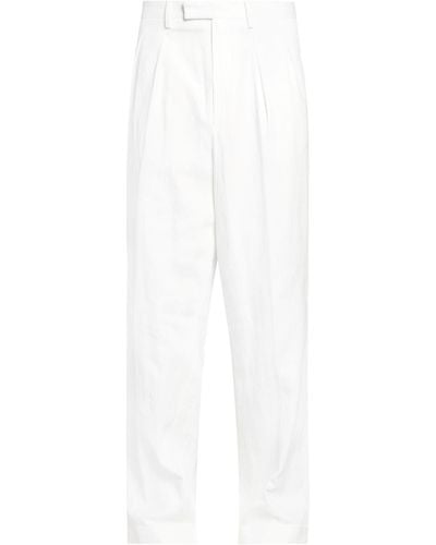 Dries Van Noten Pantalon - Blanc
