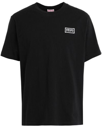 KENZO T-Shirt With Embroidery - Black