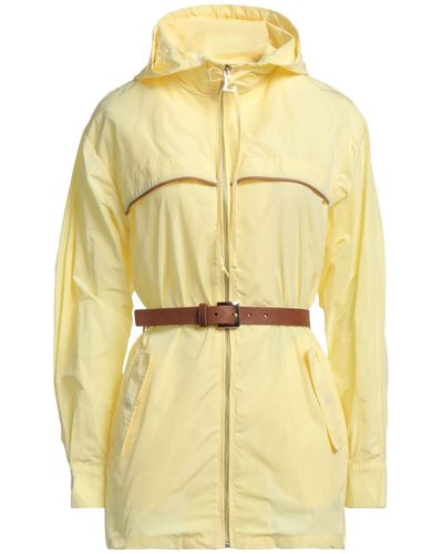 L'Autre Chose Overcoat & Trench Coat - Yellow