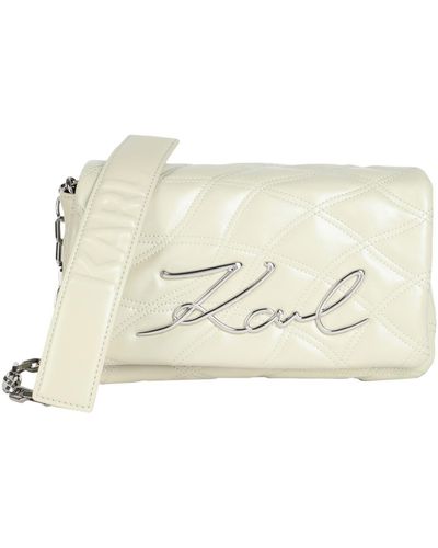 Karl Lagerfeld Shoulder Bag - Natural
